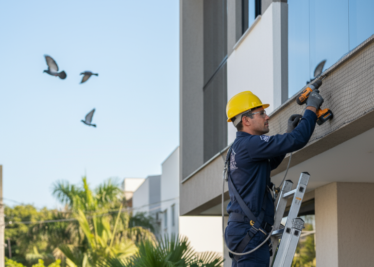 Controle de Pombos e Morcegos Vila da Barra